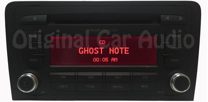 Audi Concert 2 radio receiver CD player sat AM FM stereo OEM