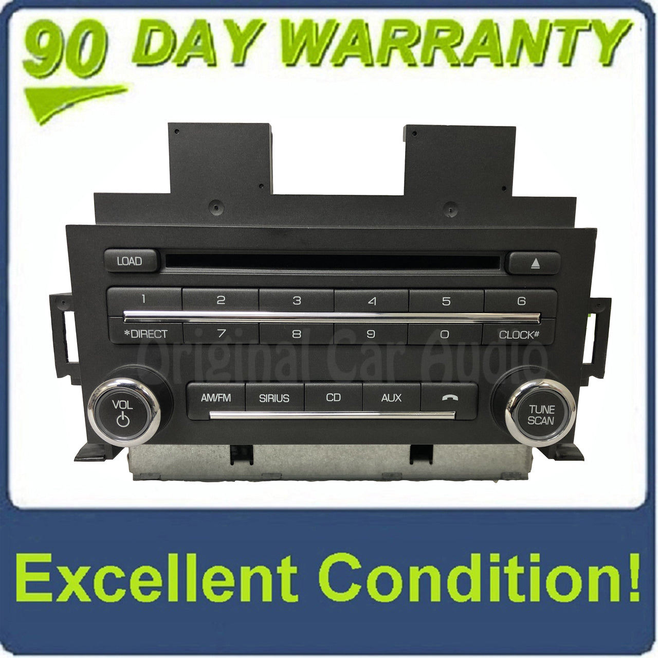 2008 - 2010 Lincoln MKS OEM 6 CD AM FM MP3 SAT Radio Receiver
