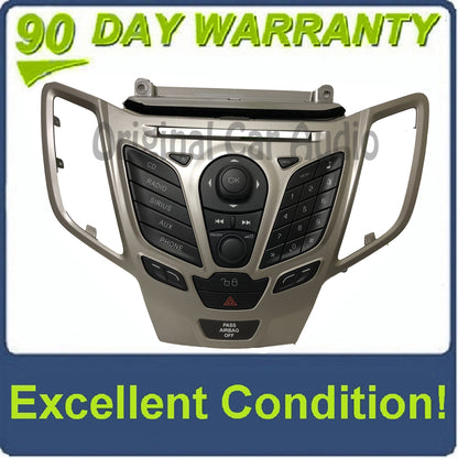 2011 - 2013 Ford Fiesta OEM Sync Radio Control Panel BEZEL ONLY