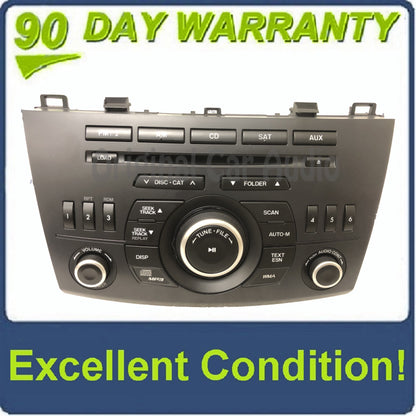 2010 - 2013 Mazda 3 OEM NON-BOSE Single CD AM FM Radio Receiver