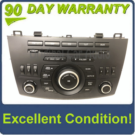 2010 - 2013 Mazda 3 OEM NON-BOSE Single CD AM FM Radio Receiver