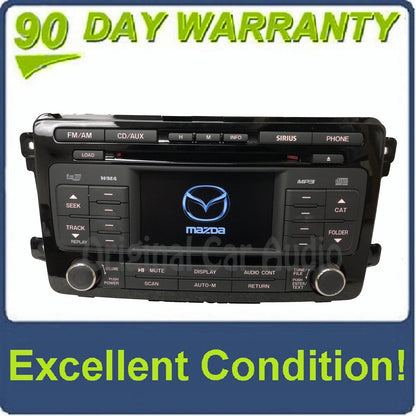 2010 - 2012 Mazda CX9 CX-9 OEM 6 CD AM FM SAT Multimedia Radio Receiver