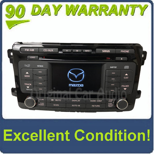 2010 - 2012 Mazda CX9 CX-9 OEM 6 CD AM FM SAT Multimedia Radio Receiver