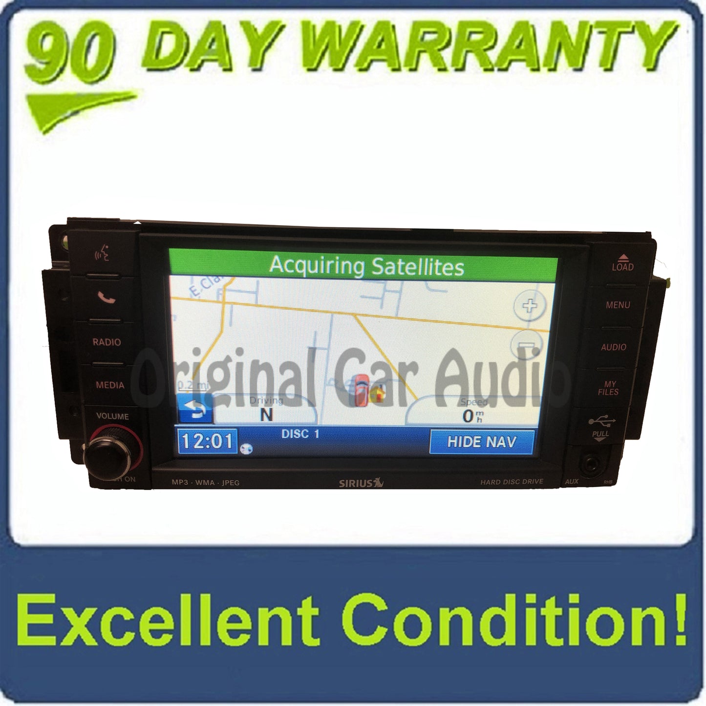 2009 - 2014 Volkswagen VW Routan OEM RHB 730N High Speed UConnect Radio Media Receiver HDD