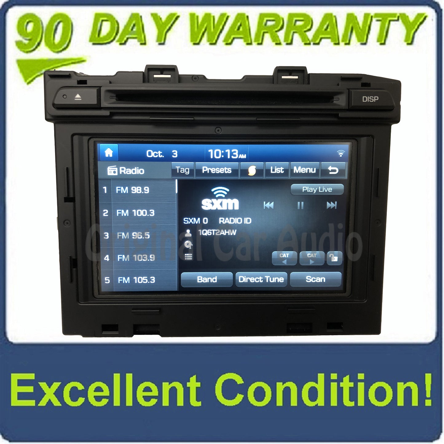 2015 - 2017 Hyundai Sonata OEM Android Auto App CD AM FM Bluetooth Media Receiver