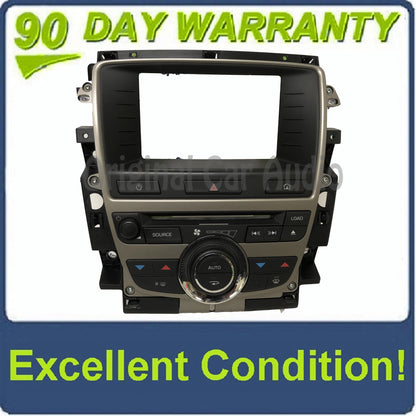 2006 - 2007 Jaguar XK XKR OEM Radio Climate Control Dash Bezel FACEPLATE ONLY