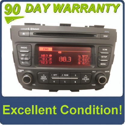 2013 - 2014 Kia Sorento OEM Single CD AM FM SAT Multi Media Radio Receiver