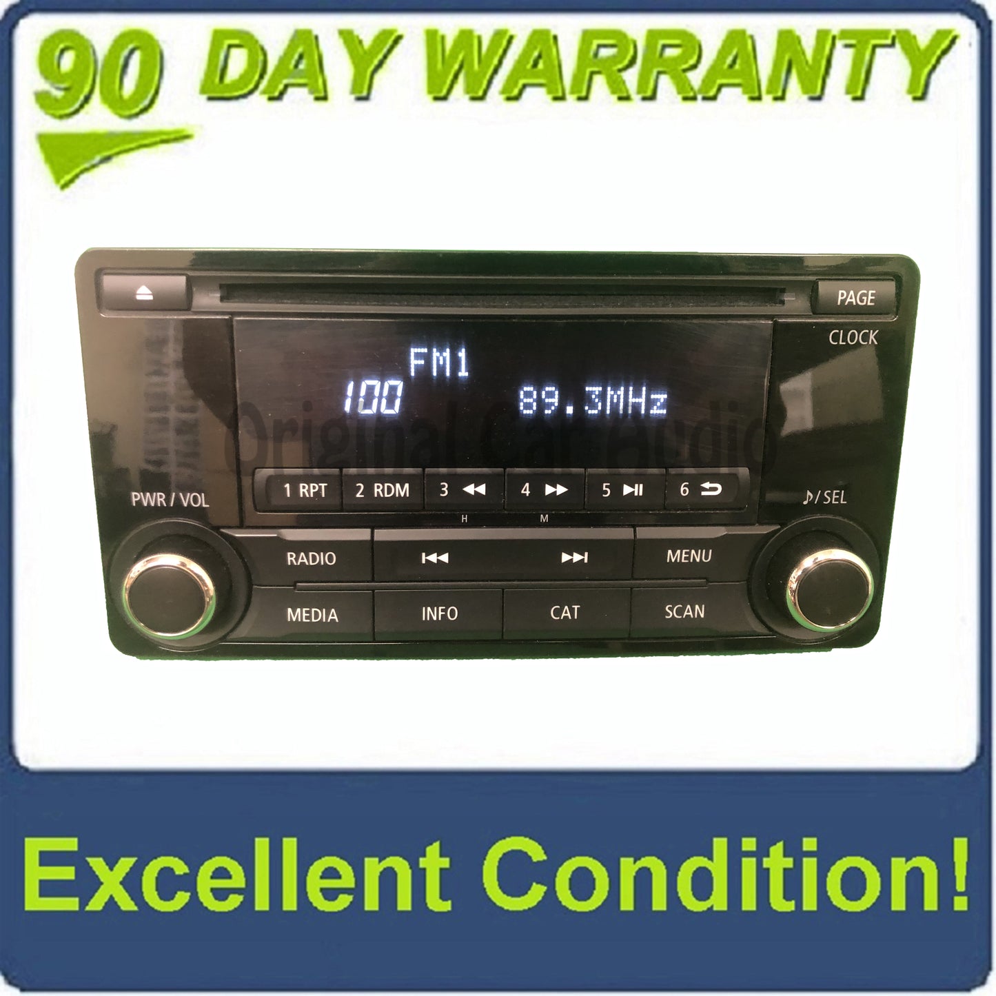 2016 - 2021 Mitsubishi Lancer Outlander Sport OEM AM FM CD USB Multi Media Radio Receiver
