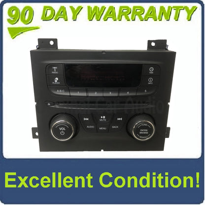 2013 - 2015 Dodge Dart OEM Single CD AM FM SAT Multi Media Radio Receiver RAE