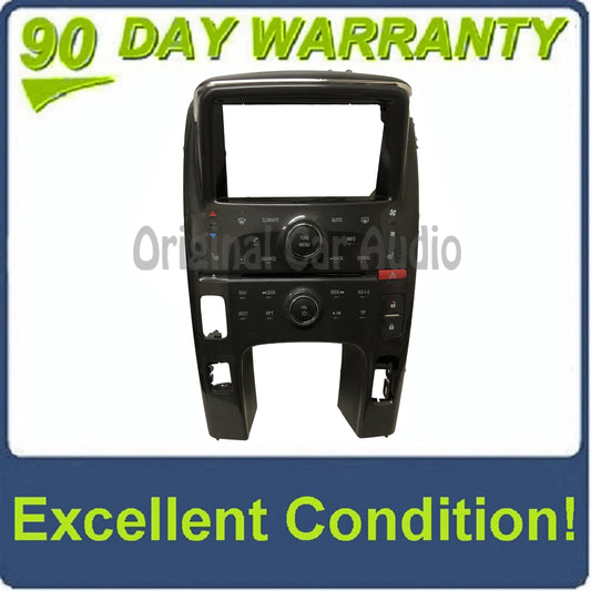 2013 - 2015 Chevrolet Volt OEM Radio Dash Panel Bezel FACEPLATE ONLY