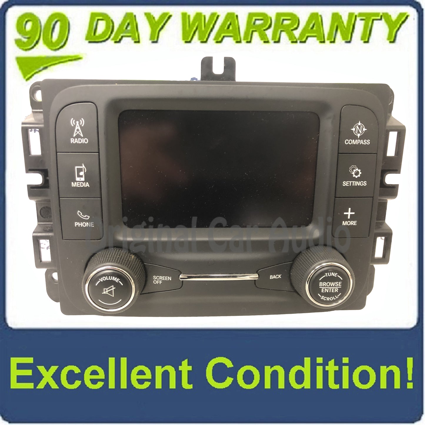2015 Jeep Cherokee KL OEM VP2 RA2 Touch Screen Uconnect Bluetooth Radio Receiver VP2