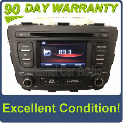 2013 - 2015 Kia Sorento OEM Uvo Single CD Sat Multi Media Radio Receiver