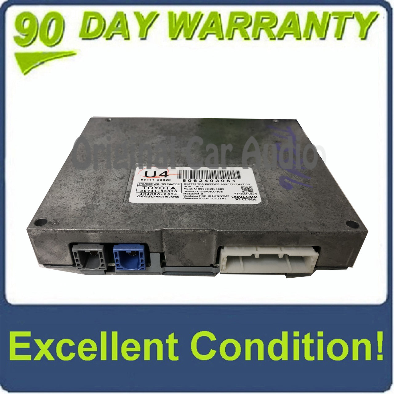 2010 - 2015 Toyota Lexus OEM Telematics Wireless Transceiver Receiver Module