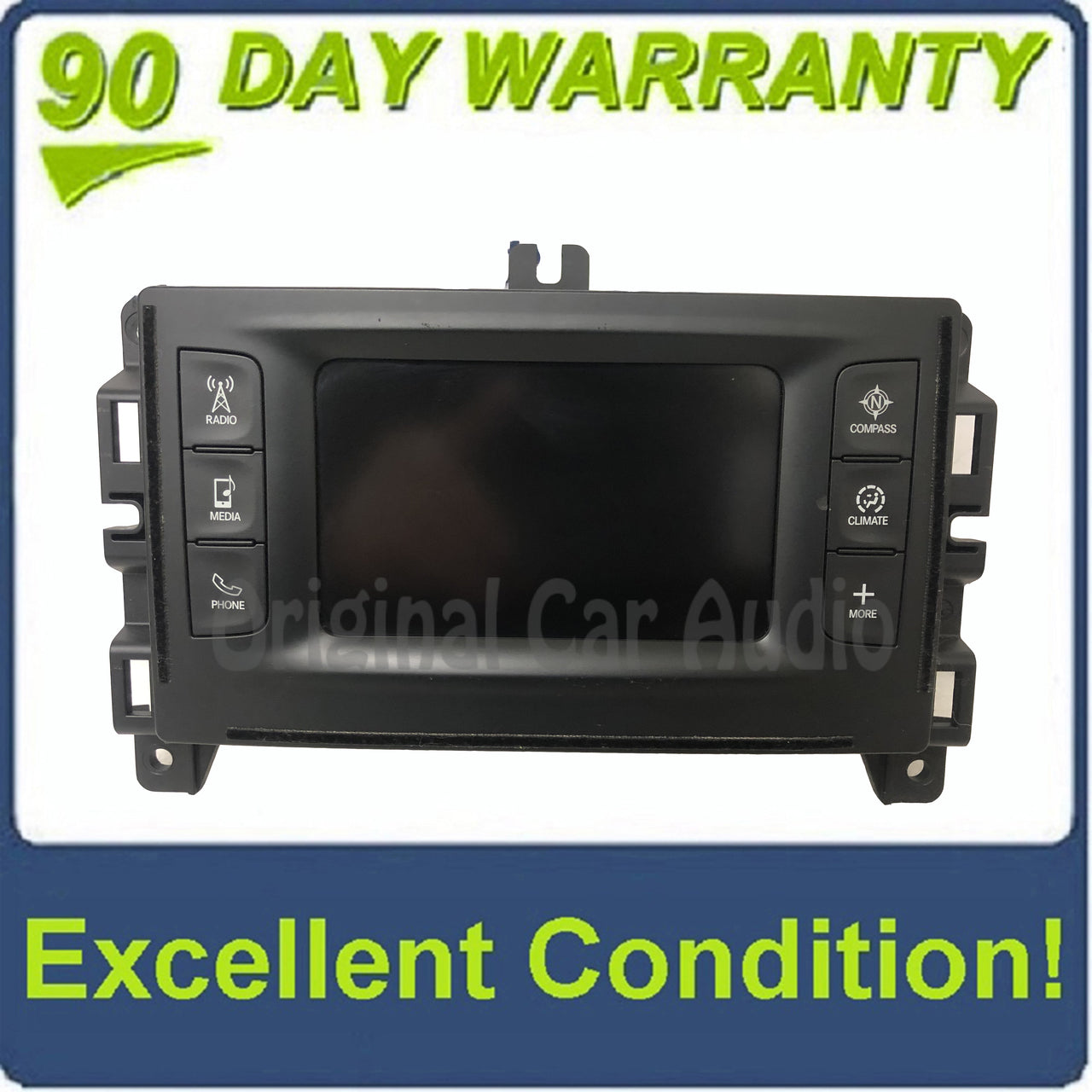 2015 - 2016 Jeep Cherokee OEM VP2 Touch Screen Multi Media Bluetooth Radio Receiver