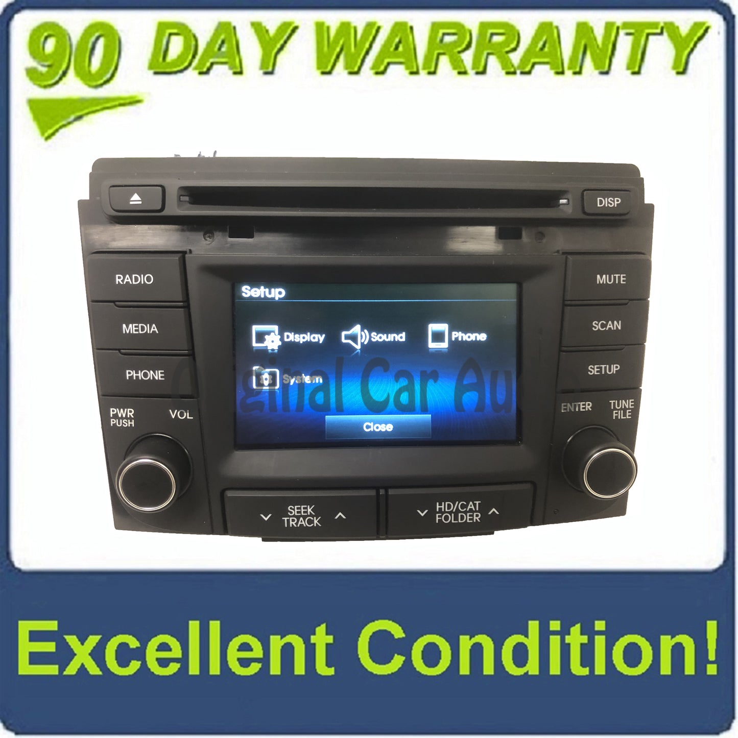 2014 - 2015 Hyundai Sonata OEM Single CD Bluetooth Sat Radio Multi Media Receiver