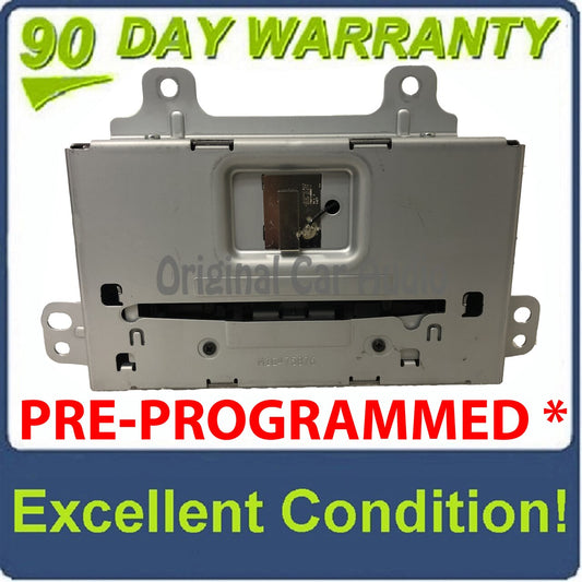 PRE-PROGRAMMED 2013 - 2016 Buick Chevrolet GMC Verano Cruze OEM CD AM FM Navigation Multi Media Receiver UHQ UP9
