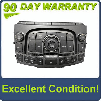 2010 - 2013 Buick LaCrosse Allure OEM Radio Single Zone Climate Control Panel Bezel ONLY UYE