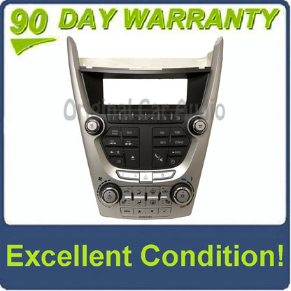 2010 - 2011 Chevrolet GMC Equinox Terrain OEM Radio Climate Control Panel and Display BEZEL ONLY