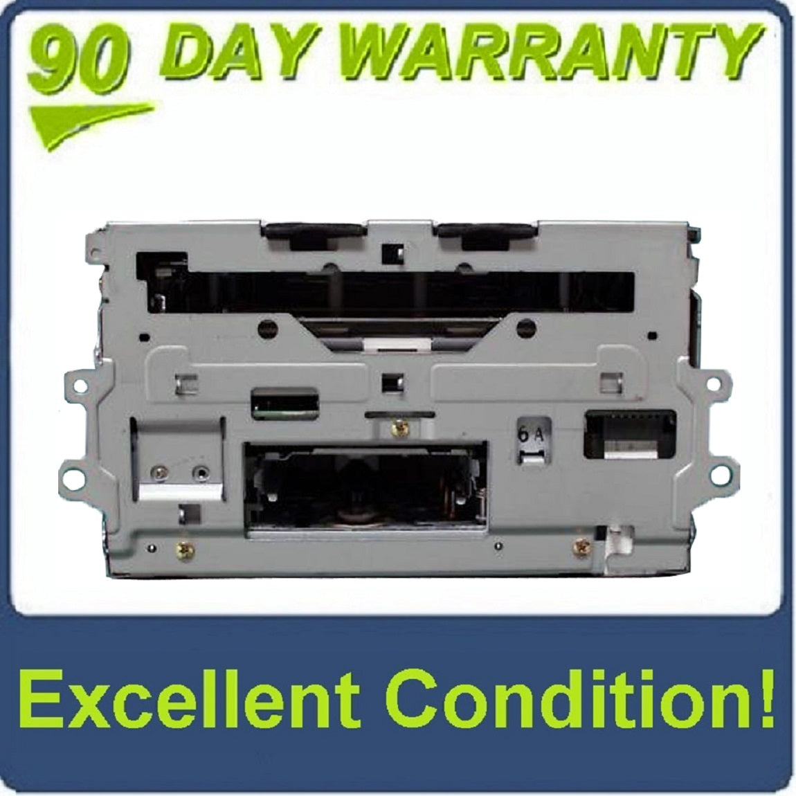 2004 Infiniti OEM BOSE Radio 6 Disc Changer CD Tape Cassette Player