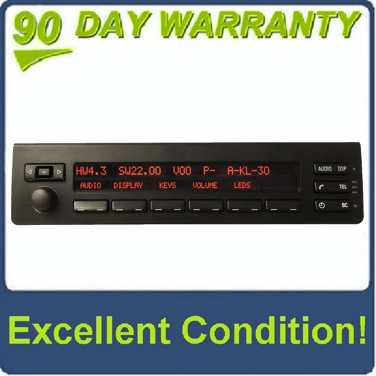 00 01 02 03 04 05 06 BMW X5 Radio Display Phone DSP BC Controls 2000 2001 2002 2003 2004 2005 2006