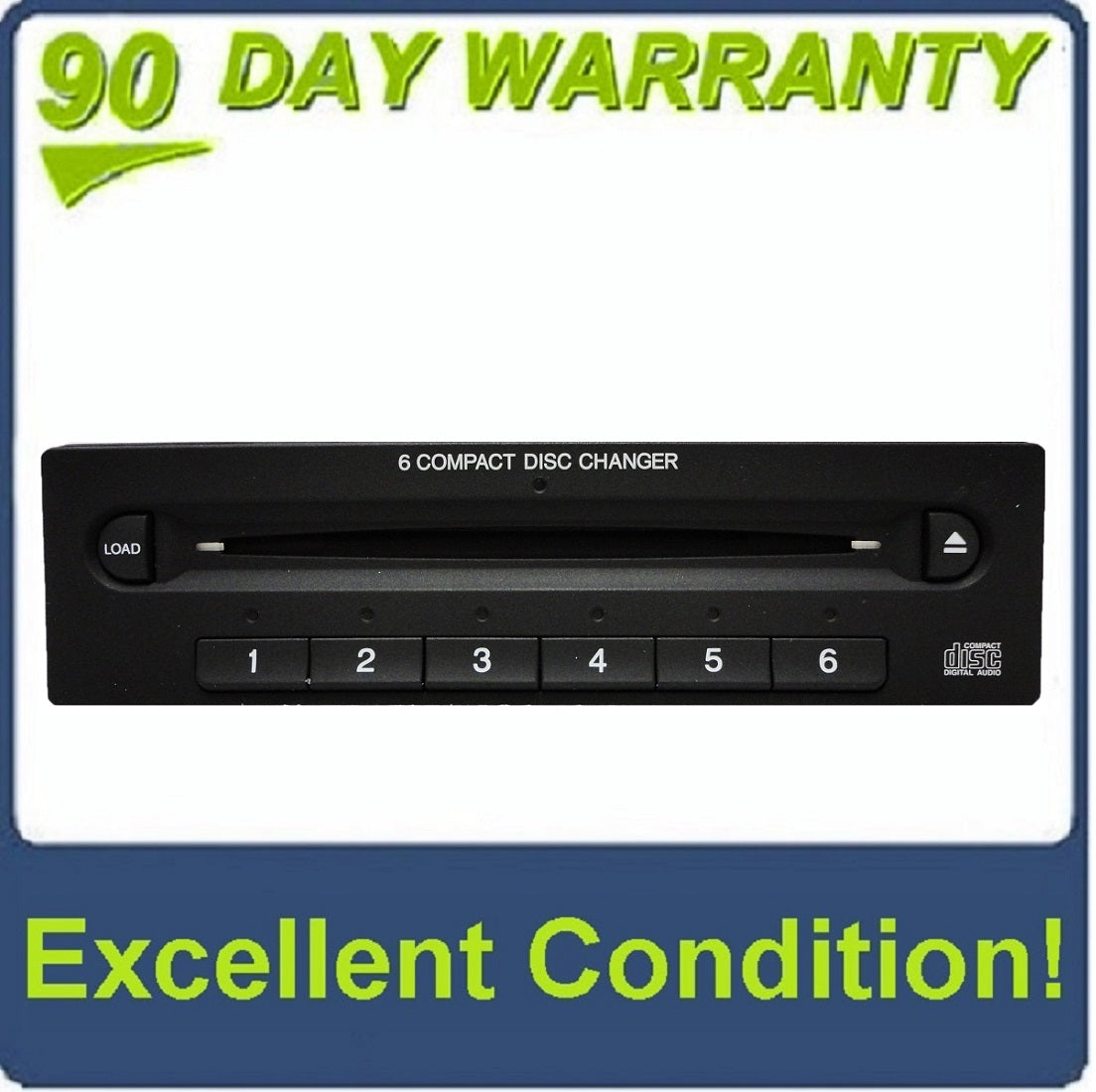 05 06 07 08 09 10 Honda Odyssey Ridgeline In Dash 6 Disc CD Changer