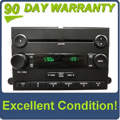 06 07 08 09 10 FORD Explorer Sport Trac MERCURY Mountaineer Sirius Satellite Radio MP3 Disc CD Player