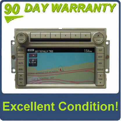 2006 - 2009 LINCOLN Navigator MKX MKZ Zephyr OEM Navigation Radio Stereo 6 Disc Changer MP3 CD Player