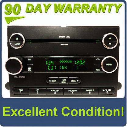 NEW FACE 2006 - 2013 Ford Edge OEM Radio Stereo SUBWOOFER 6 Disc Changer MP3 CD Player Receiver