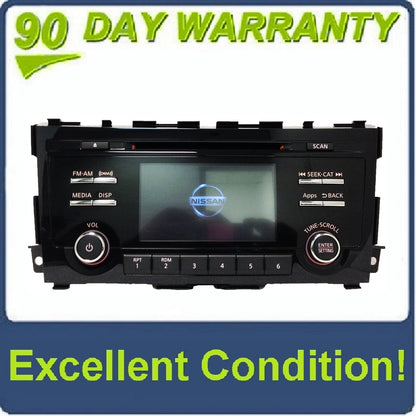 13 14 15 Nissan ALTIMA OEM XM Radio 5" Screen Display MP3 CD Player AUX Bluetooth 28185 3TA1B 2013 2014 2015