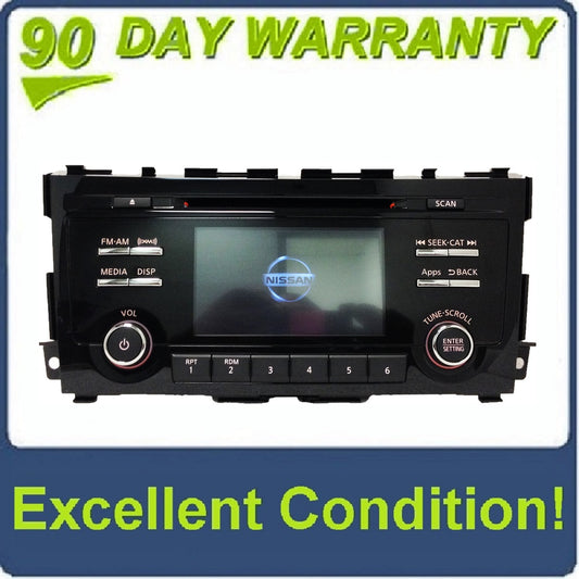 13 14 15 Nissan ALTIMA OEM XM Radio 5" Screen Display MP3 CD Player AUX Bluetooth 28185 3TA1B 2013 2014 2015