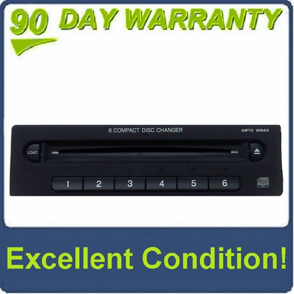 2005 - 2011 Honda Odyssey Ridgeline OEM In Dash 6 Disc CD Changer MP3 WMA Player