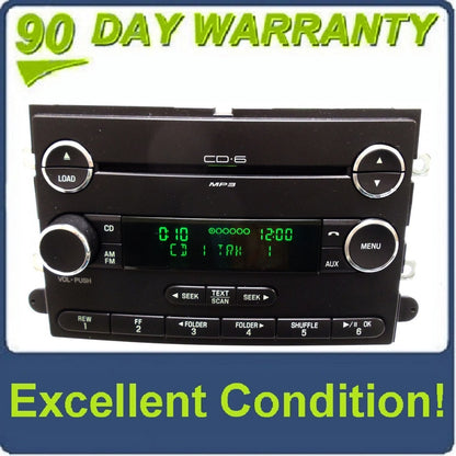 2008 - 2010 FORD F-150 F150 LINCOLN MARK LT OEM AM FM Radio Stereo 6 Disc Changer MP3 CD Player