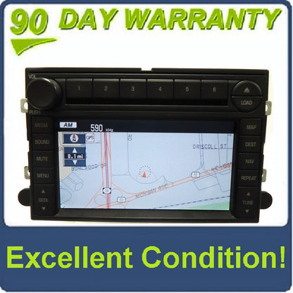 2006  - 2009 Ford Lincoln Mercury OEM DATA Navigation GPS Radio 6 Disc Changer