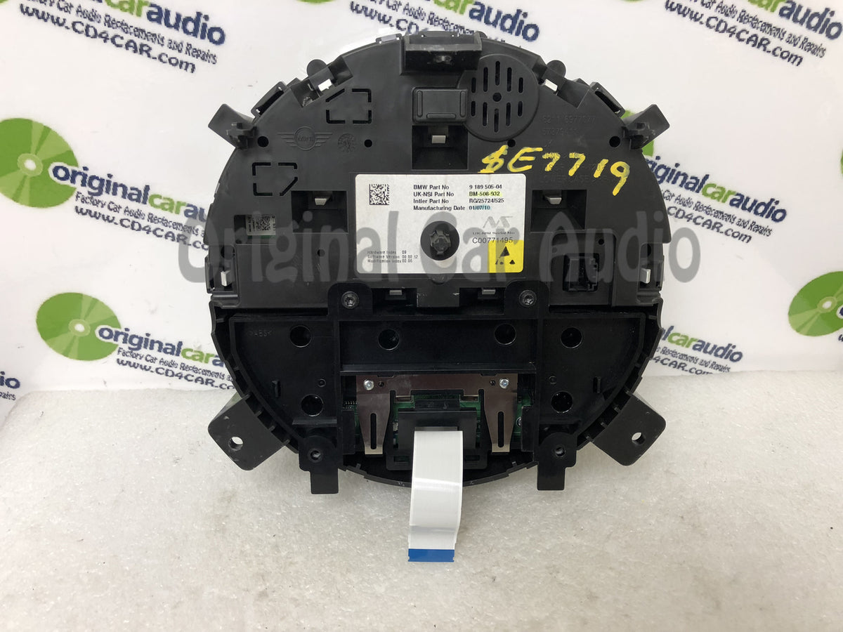 2007 - 2010 Mini Cooper OEM Speedometer Radio Control Panel Display ONLY