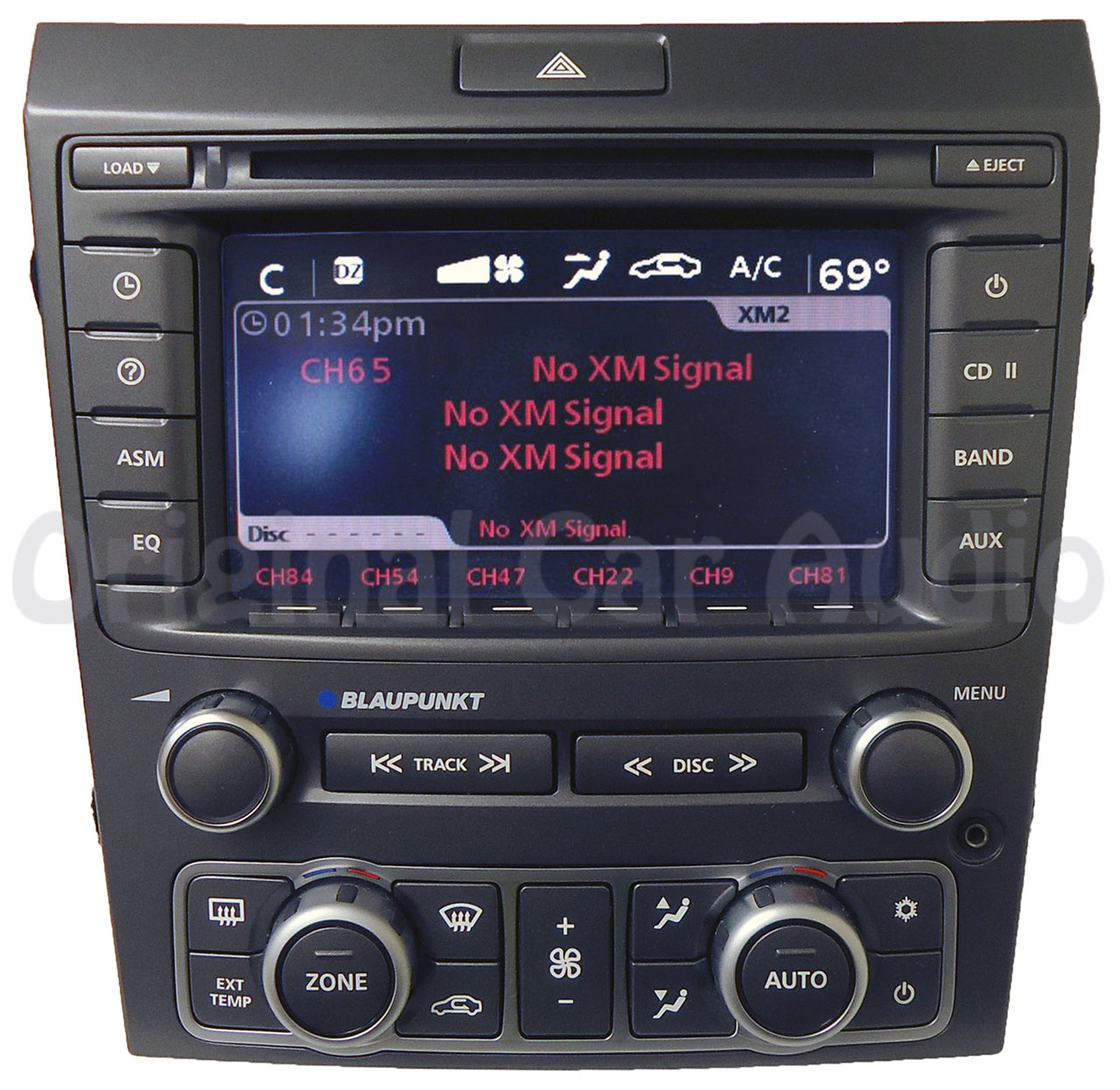 REPAIR SERVICE Pontiac Radio 6 Disc CD Changer TouchScreen BLAUPUNKT XM aux