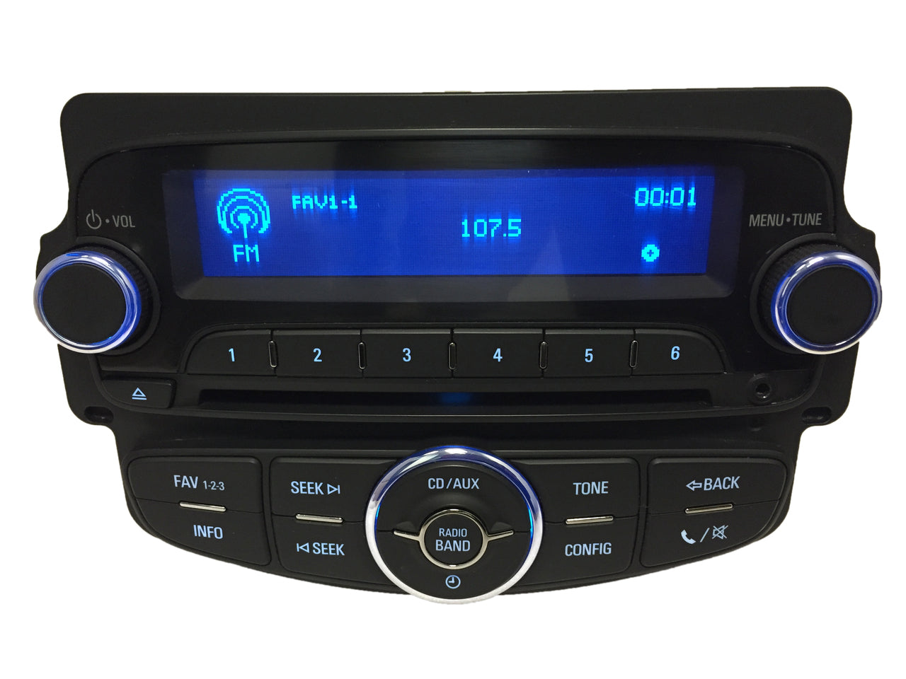 2012 - 20105 Chevy Chevrolet OEM Radio AUX XM MP3 USB Wireless Phone