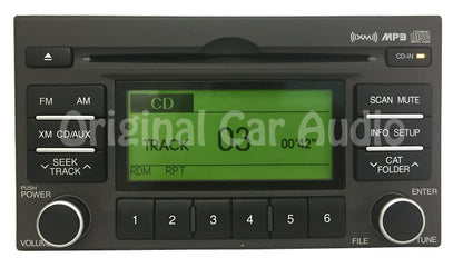 07-11 Hyundai Accent radio AM FM CD player MP3 satellite OEM