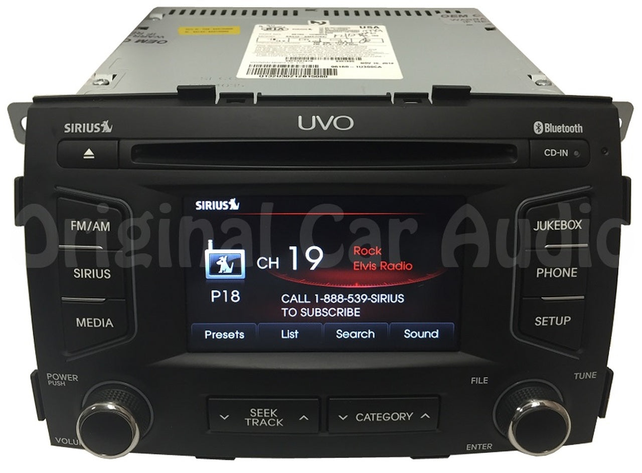 Refurbished 2012-2013 Kia Sorento Radio CD Player Stereo Bluetooth Sirius MP3 Touch Screen UVO HD OEM