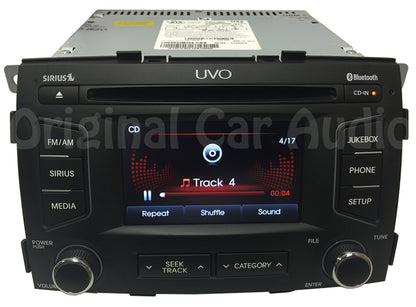 Refurbished 2012-2013 Kia Sorento Radio CD Player Stereo Bluetooth Sirius MP3 Touch Screen UVO HD OEM