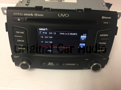 BRAND NEW 2011 - 2013 Kia Sorento OEM Infinity MP3 SAT CD Player Receiver UVO