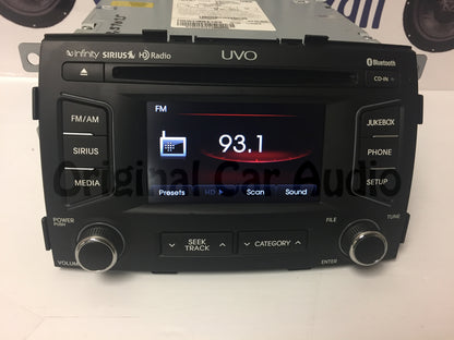 BRAND NEW 2011 - 2013 Kia Sorento OEM Infinity MP3 SAT CD Player Receiver UVO