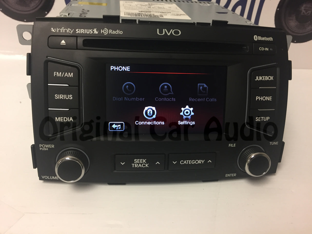 2011 - 2013 Kia Sorento OEM Infinity MP3 SAT CD Player Receiver UVO 96160 1U350CA, 961601U350CA, 96160-1U350CA