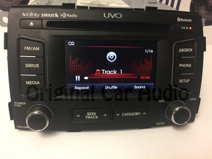BRAND NEW 2011 - 2013 Kia Sorento OEM Infinity MP3 SAT CD Player Receiver UVO