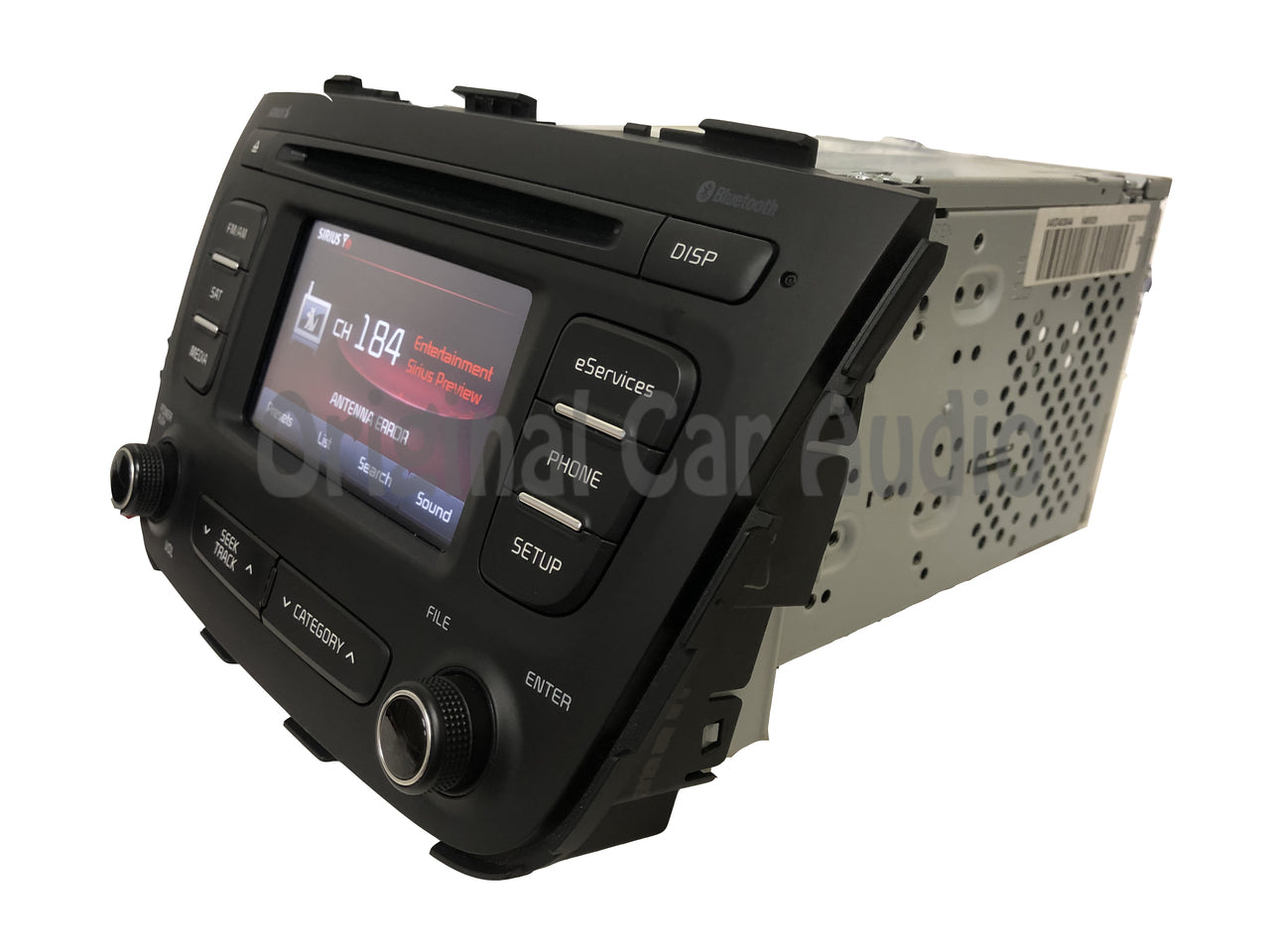 Refurbished 2013 - 2015 Kia Sorento OEM UVO Single CD Sat Multi Media Radio Receiver w/ New Display