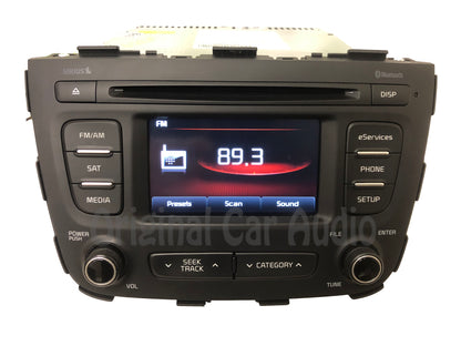 2013 - 2015 Kia Sorento OEM Uvo Single CD Sat Multi Media Radio Receiver
