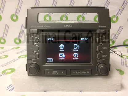 2012 - 2013 Kia Soul OEM UVO Infinity Bluetooth AM FM HD SAT Radio Receiver Gray