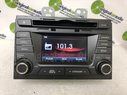2011 - 2013 Kia Optima OEM UVO AM FM MP3 SAT HD Radio Jukebox DARK GREY