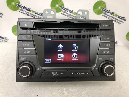 2011 - 2013 Kia Optima OEM UVO AM FM MP3 SAT HD Radio Jukebox DARK GREY