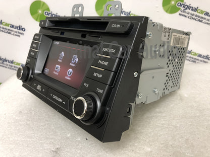 2011 - 2013 Kia Optima OEM UVO AM FM MP3 SAT HD Radio Jukebox DARK GREY