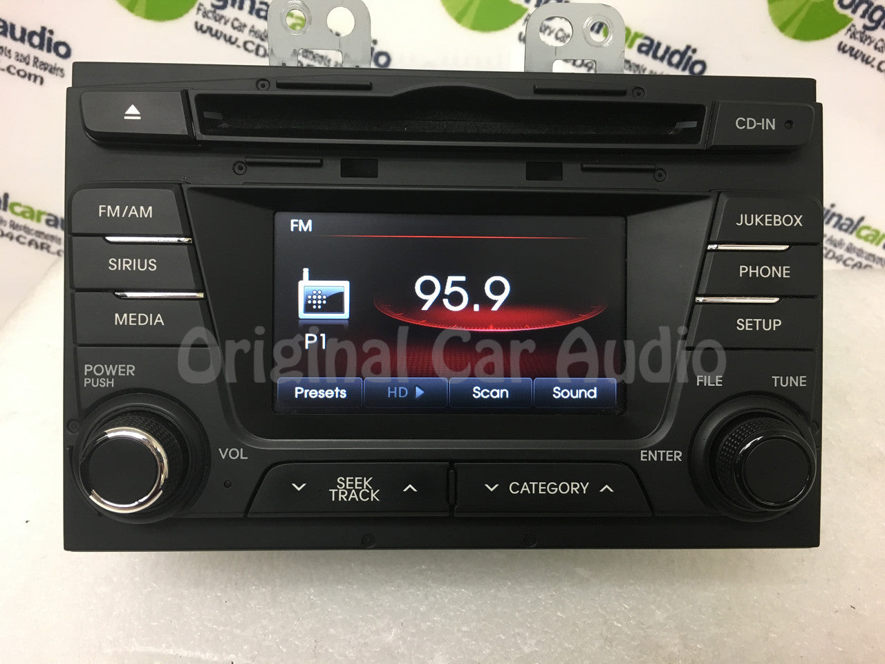 Refurbished 2011 - 2013 Kia Optima OEM Infinity Sound UVO AM FM MP3 SAT HD Radio Jukebox